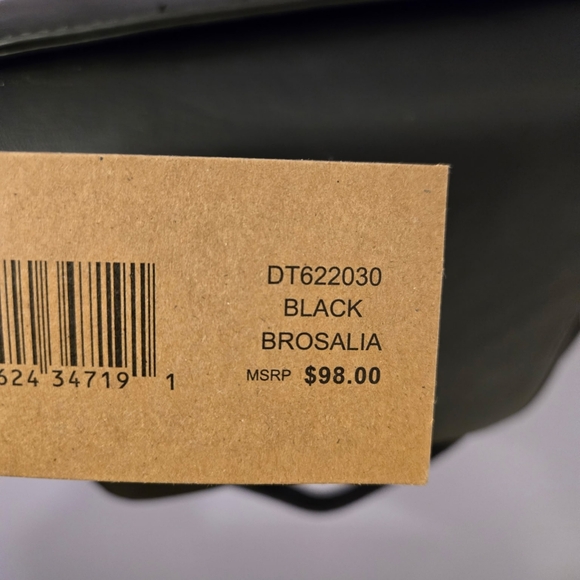 Steve Madden Convertible Crossbody Brosalia Black Bag NWT #134 - Picture 3 of 3